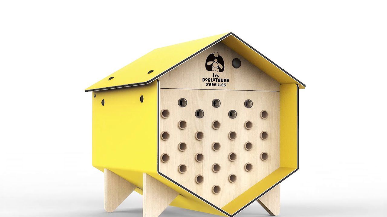 Des dorlotoirs pour sauver les abeilles sauvages....